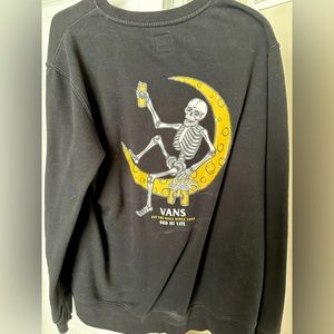 Vans Sweater Skeleton Large